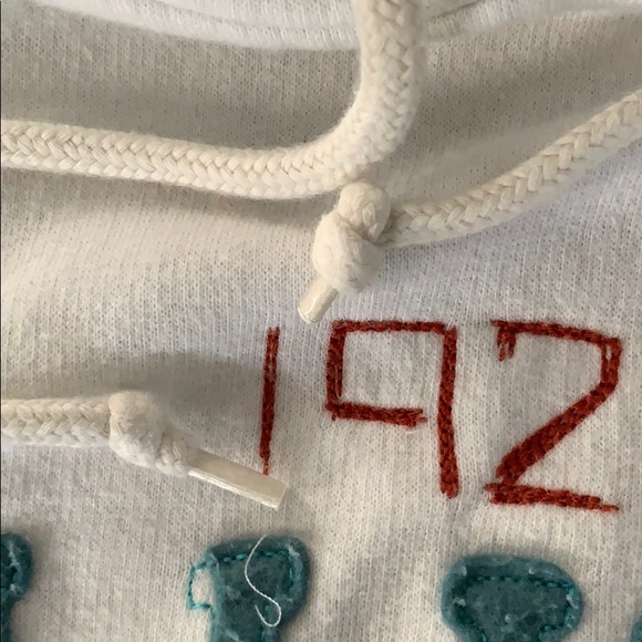 Hollister Thick Warm Sweatshirt Soft Large White - Picture 5 of 9